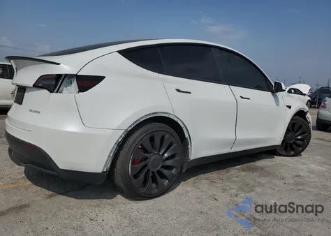2022 Tesla Model Y из США, поврежденный, VIN 7SAYGDEF5NF510472